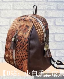 用于不同物品的小织物背包的图案 - 1