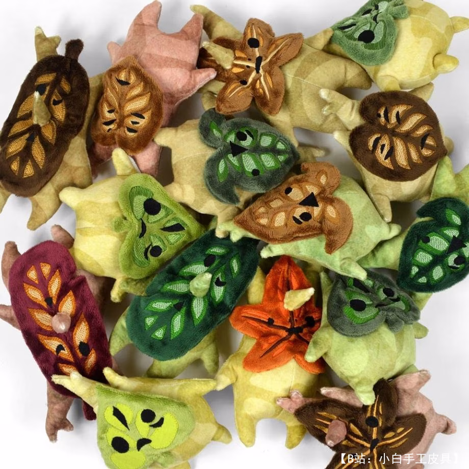 毛绒玩具“森林精灵”的图案 - 1