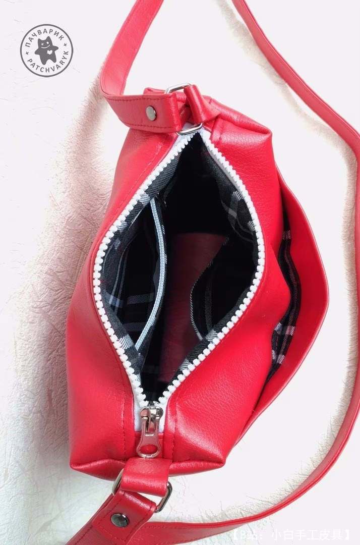 小号斜挎包图案材质皮革/生态皮革/布料 - 2