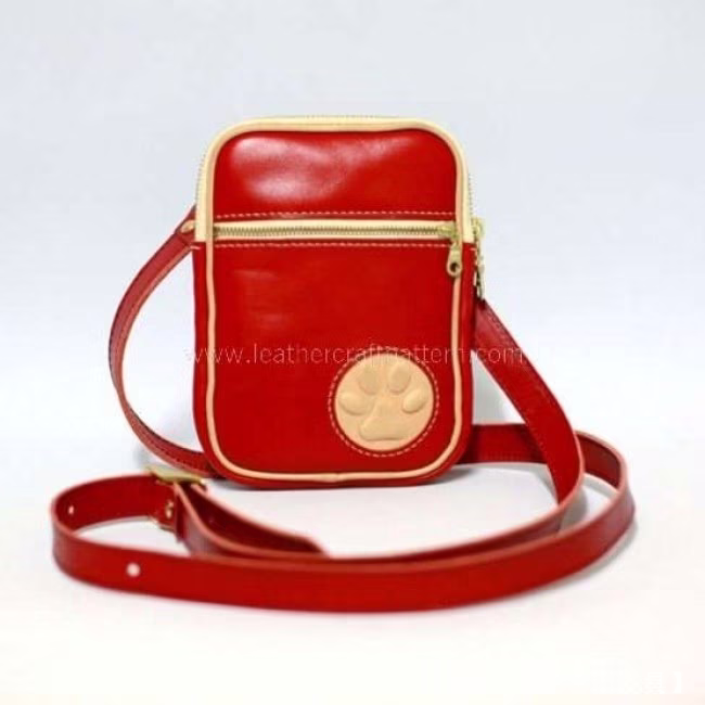 图案小号斜挎包 - 1