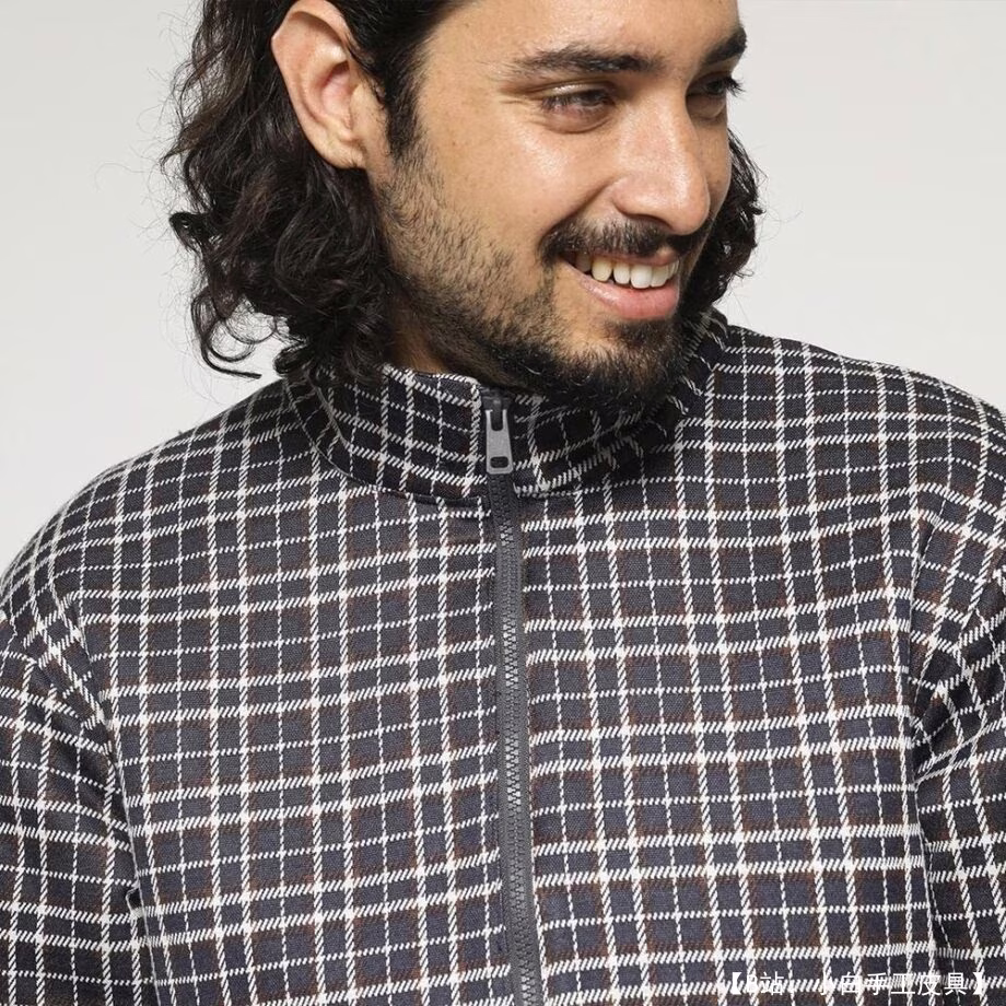 半季节男士立领夹克图案，尺寸范围 XXS - XXXL - 2