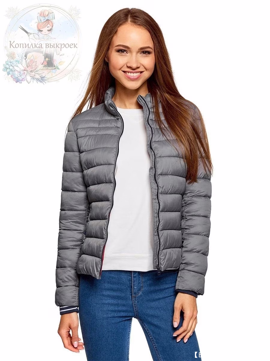 女式保暖夹克图案尺寸 34 - 52（欧元） - 2