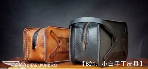 皮革旅行包图案 - 1