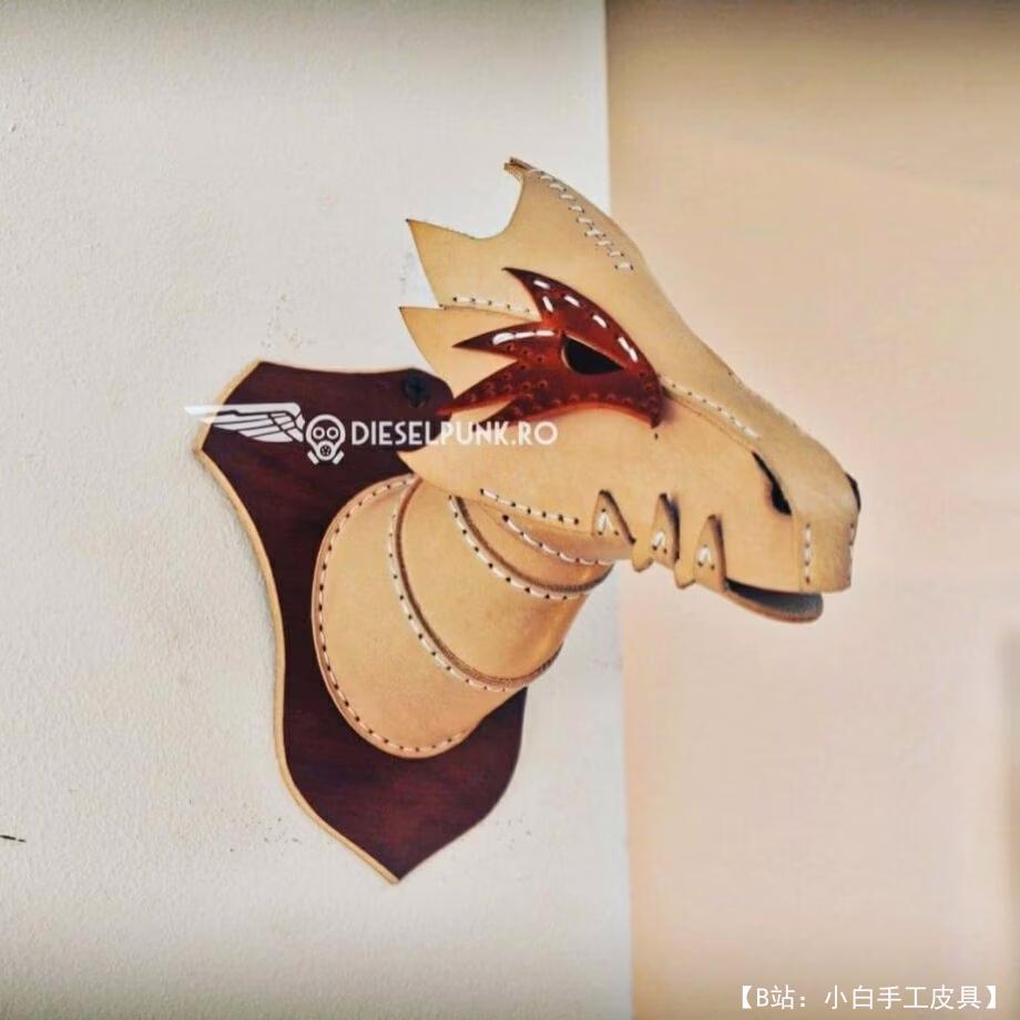 内墙皮革龙头图案 - 3