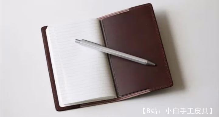 日记本的皮革封面图案 - 1