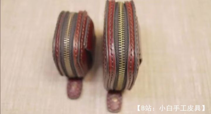 两个带有拉链的不同物品的小整理器的图案 - 1