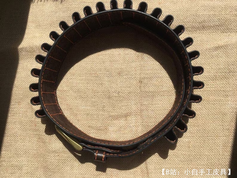 皮带图案 - 12 号弹带，可装 25 发子弹 - 1