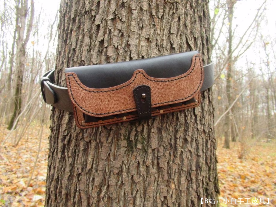 腰带上 8 发小皮革带的图案 - 2