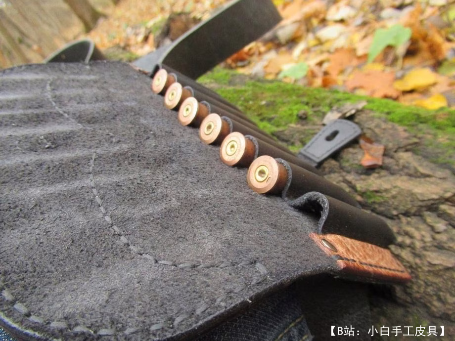 腰带上 8 发小皮革带的图案 - 3