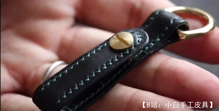 皮革钥匙扣的图案 - 1