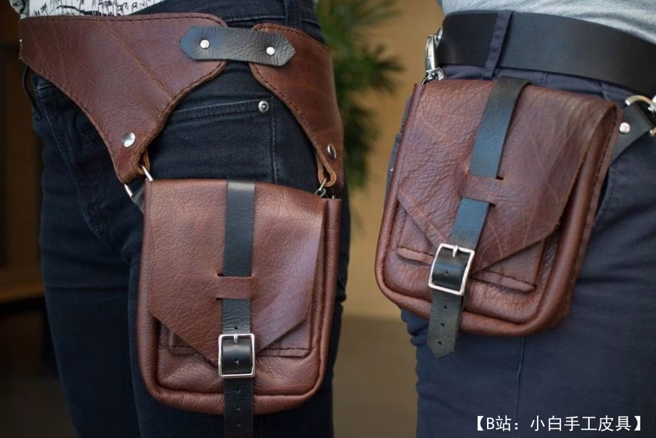 带包的皮带衣架图案 - 3