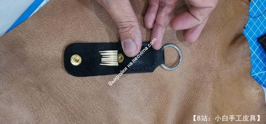 图案盒钥匙扣 - 2