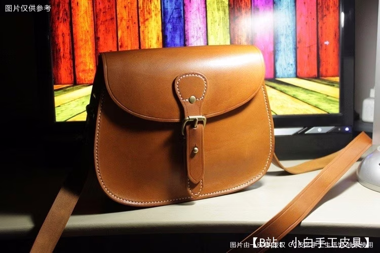 真皮女包斜挎包图案 - 1