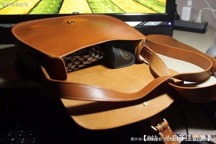 真皮女包斜挎包图案 - 2