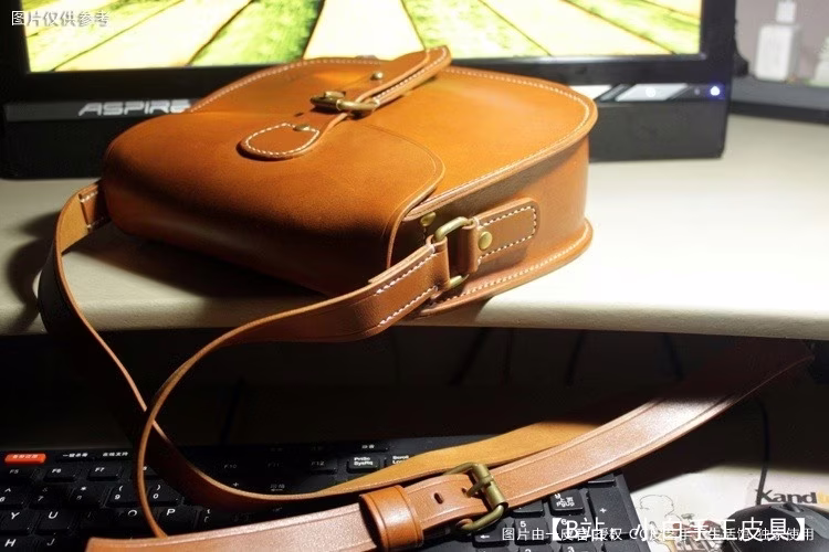 真皮女包斜挎包图案 - 3