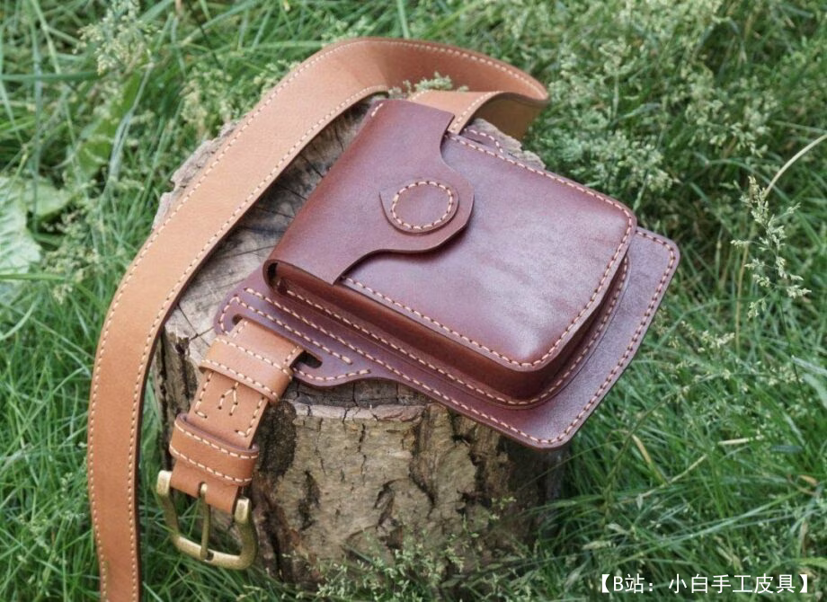 皮革单肩包图案 - 4