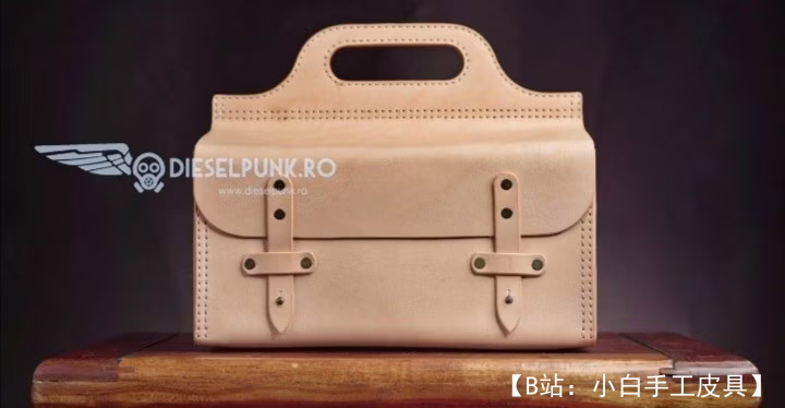 皮革工具包图案 - 1