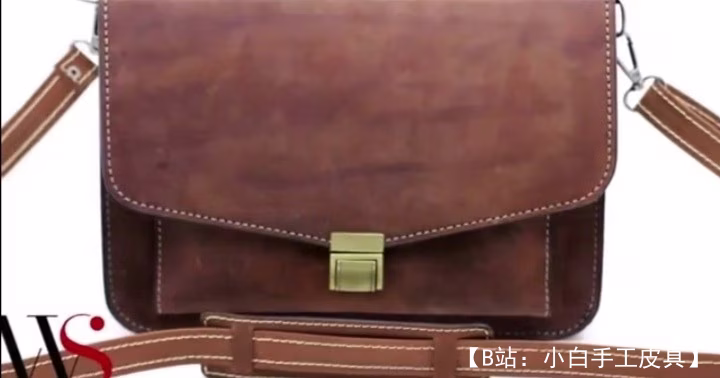 文件用皮革商务公文包的图案 - 5