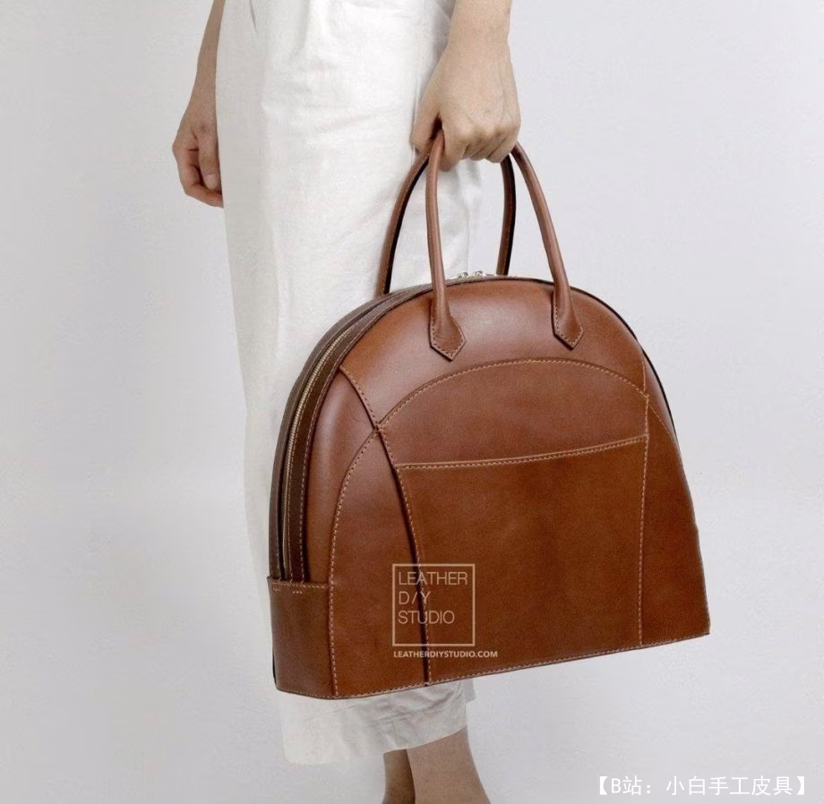 女式皮包图案,半圆形 - 2