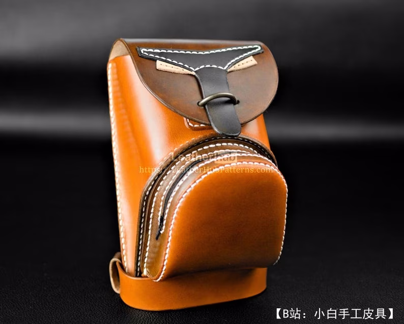 皮革腰包图案 - 2
