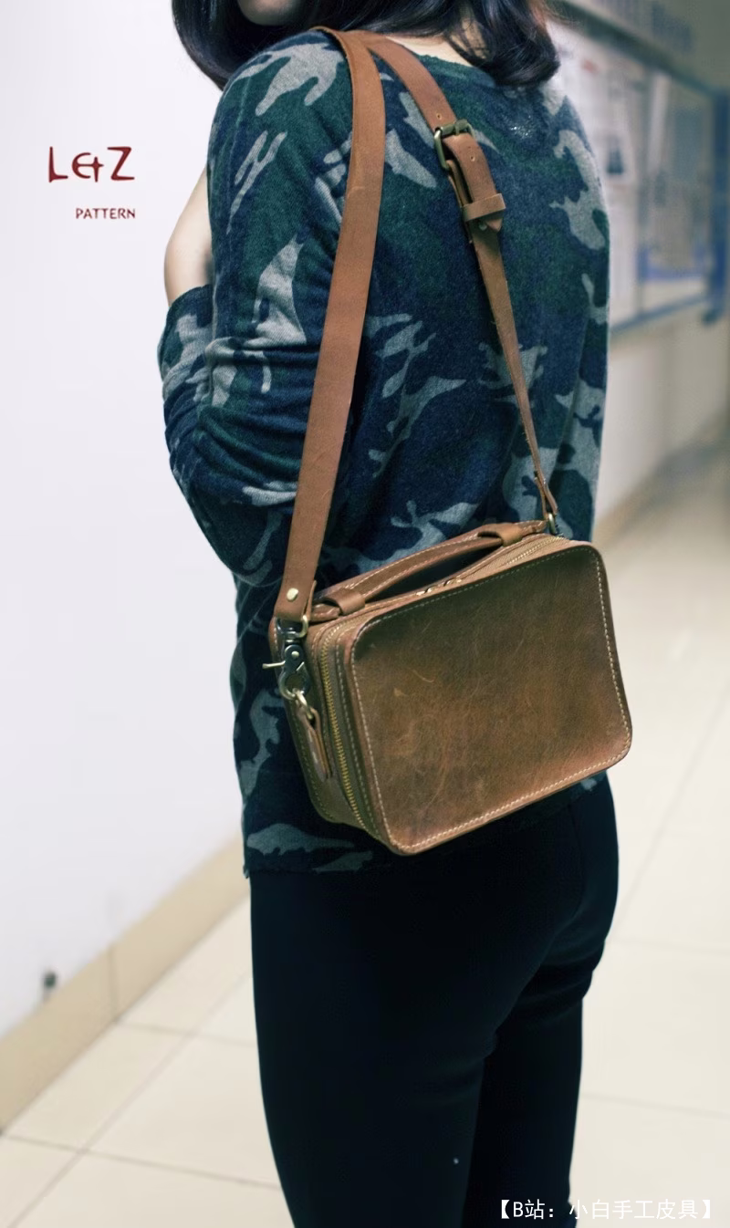 皮革手提箱图案 - 1