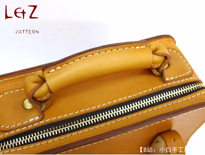 大型工作皮革信使的图案 - 5