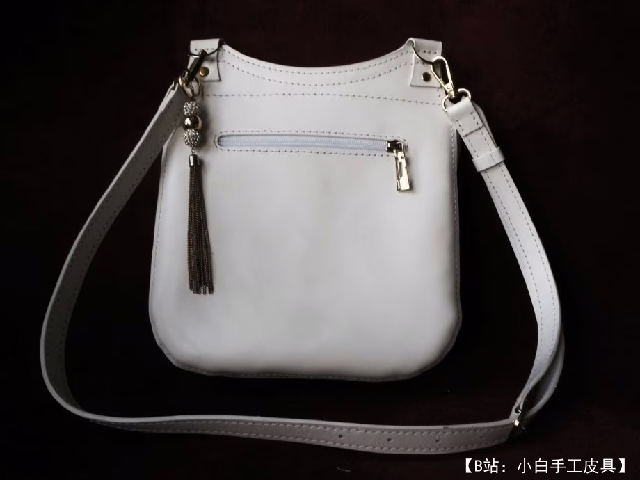 Выкройка кожаная женская сумочка кросс боди - 2