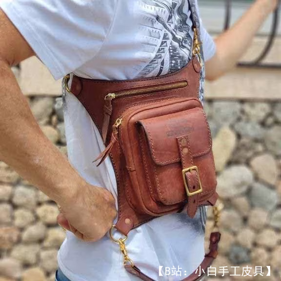 皮革腰包图案 - 1