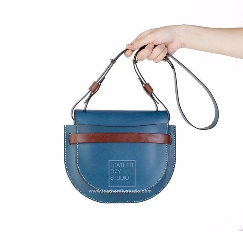 夏季皮革斜挎包图案 - 1