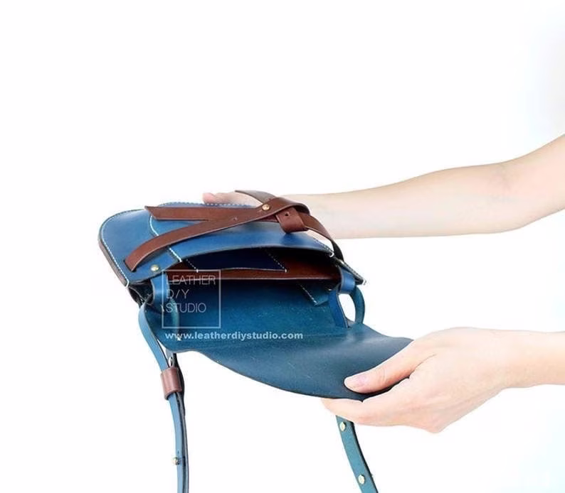 夏季皮革斜挎包图案 - 2