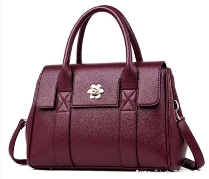 女士真皮手提包图案 - 1