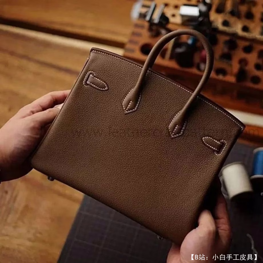 基于 HERMES Birkin 的女士皮包图案 - 2