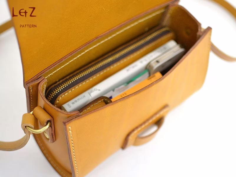 适合她的小号女士斜挎包图案 - 2