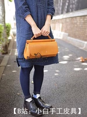 木板小女式手提包的图案 - 1