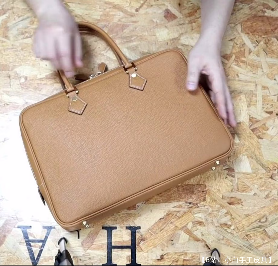 女士皮革商务包图案（公文包） - 1