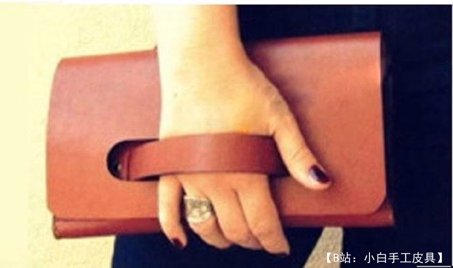 女式带手柄手拿包款式 - 1