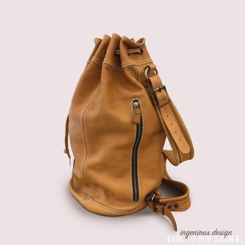 一个肩膀上的皮箱（背包）的图案 - 4