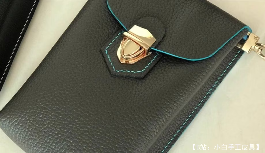 皮革智能手机包的图案 - 1