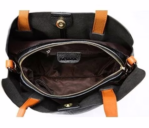 适合所有场合的女士皮革手提包图案 - 6