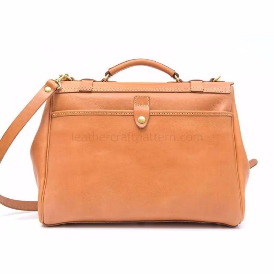 优质皮革旅行包的图案 - 2