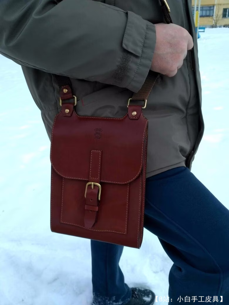 男士斜挎包图案 - 1