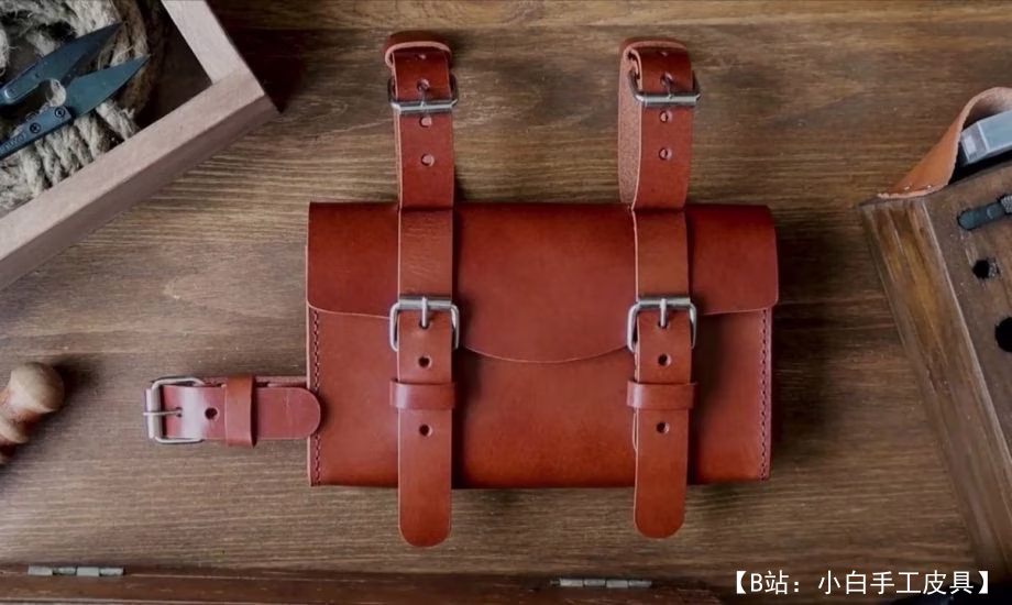 框架上自行车皮包的图案 - 1