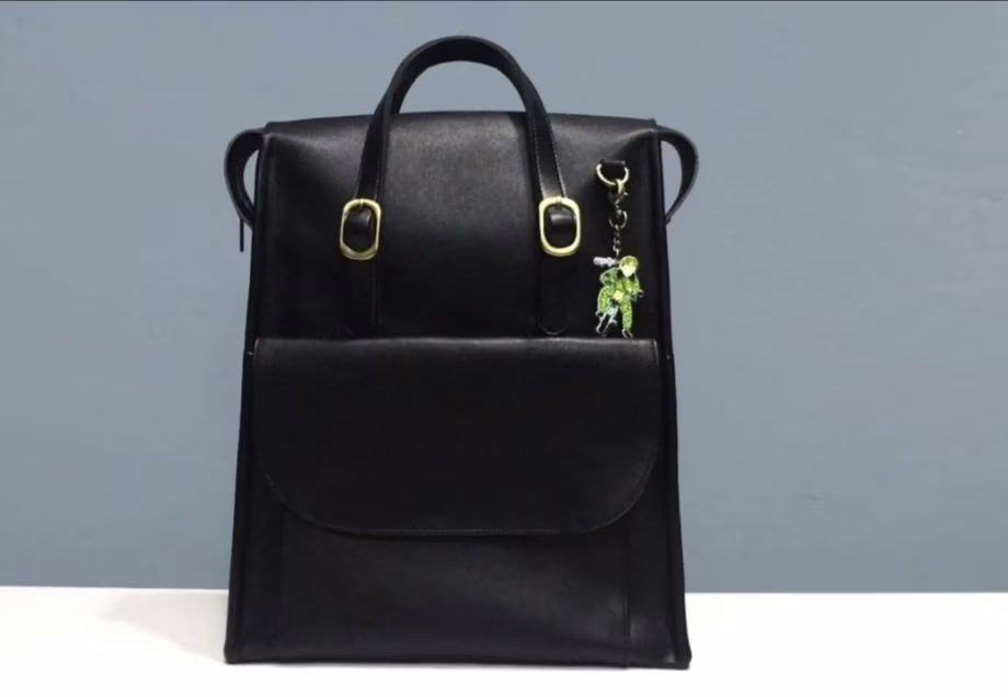 一个有趣的皮革背包的图案 - 1