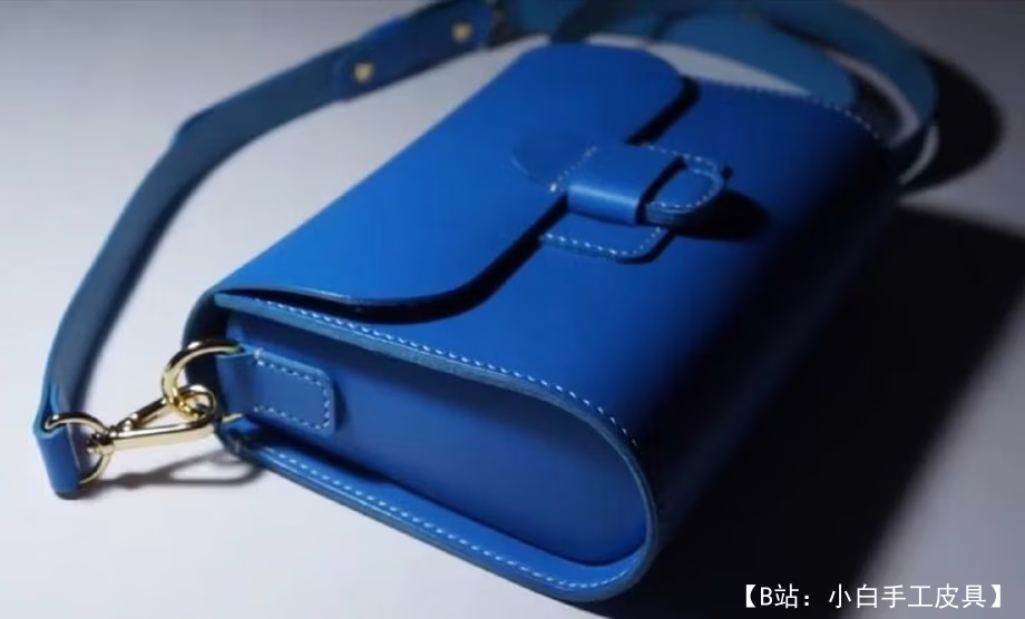 女士皮革斜挎包图案 - 3