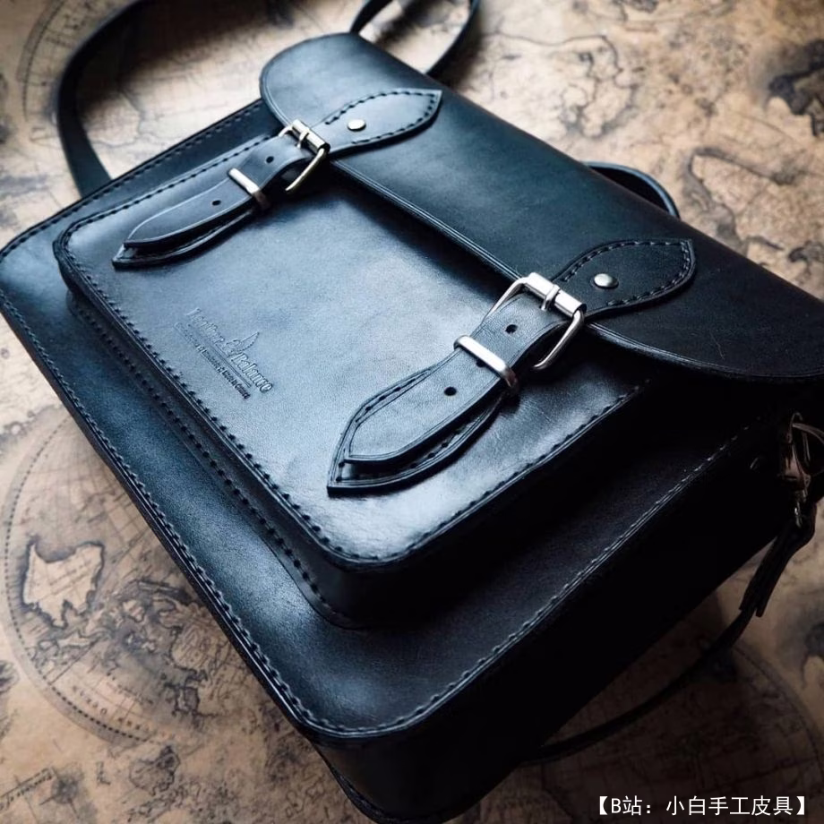 经典信使文件/英式挎包的图案 - 1