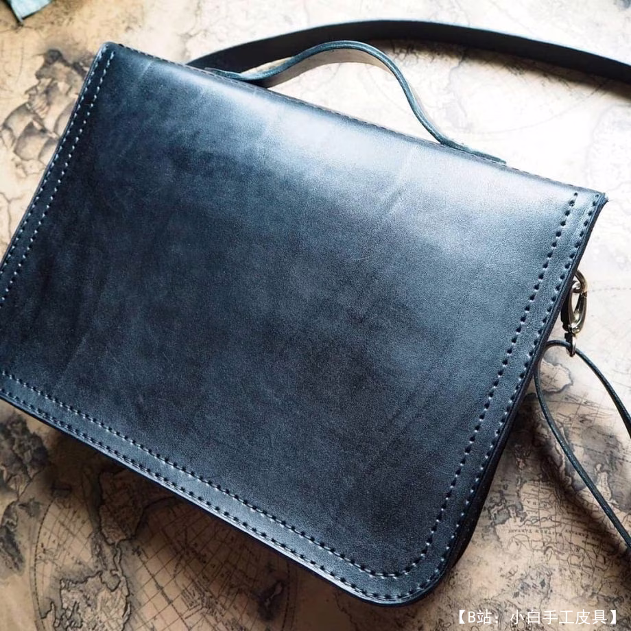 经典信使文件/英式挎包的图案 - 2