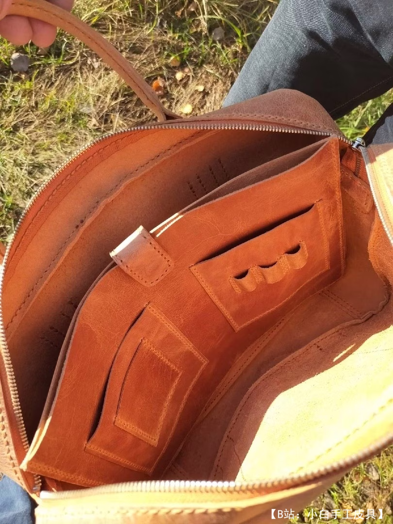 真皮男包图案 - 2