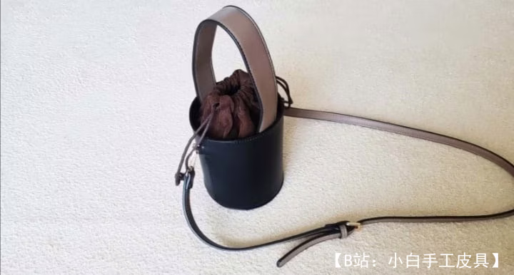 带手柄的迷你手提包的图案 - 1