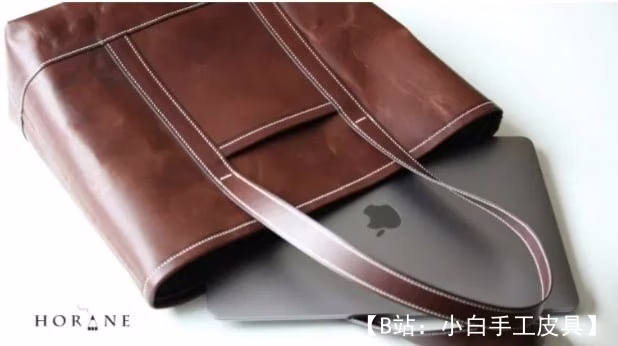 皮革购物袋图案 - 1