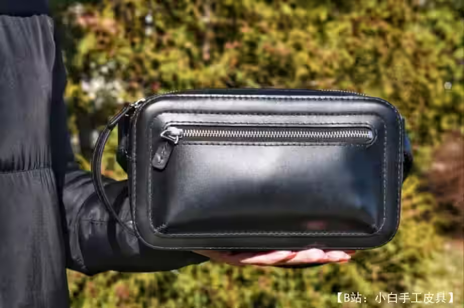 皮革斜挎包图案 - 2